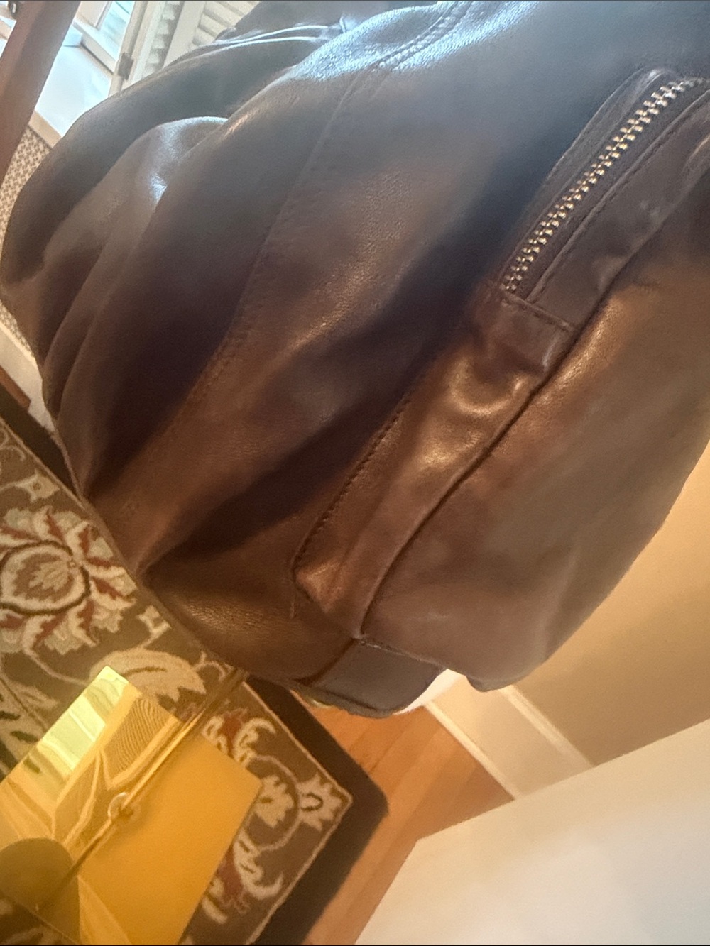 We The Free Hattie Hardware Shoulder Bag Brown - Picture 9 of 15